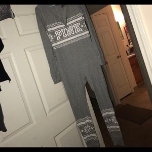 VS Pink Onsie size large